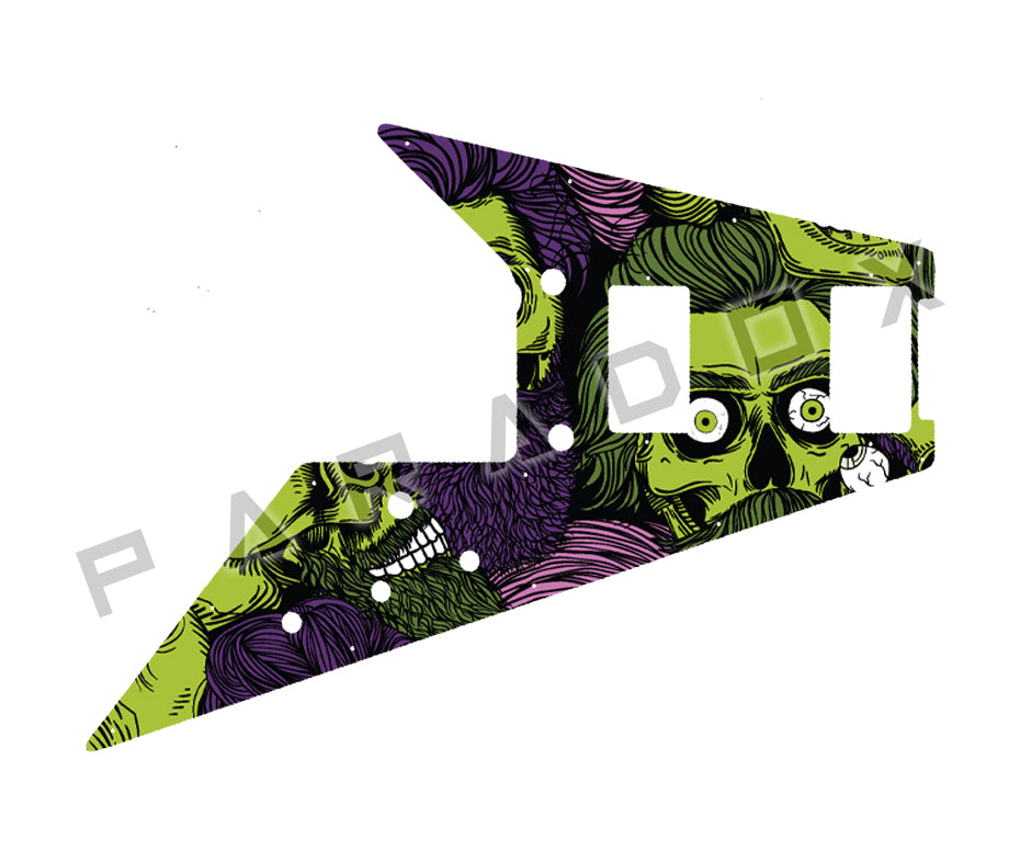 Custom Pickguard For 2019-2020 Made in China Epiphone Dave Rude Signature Flying V