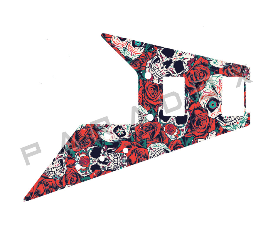 Custom Pickguard For 2019-2020 Made in China Epiphone Dave Rude Signature Flying V