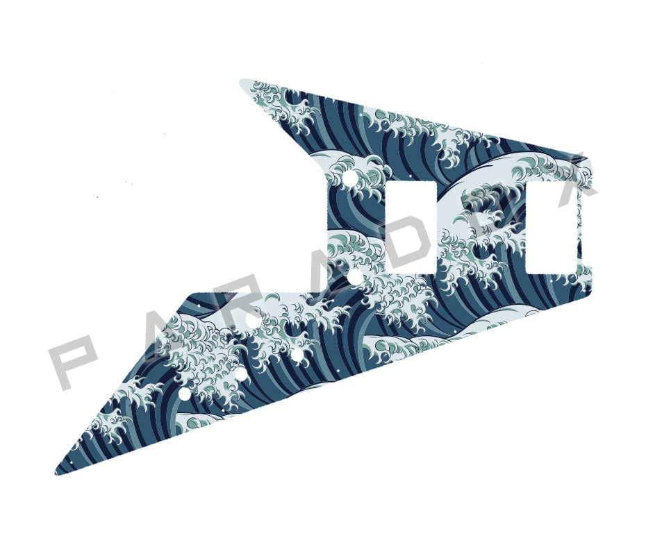 Custom Pickguard For 2019-2020 Made in China Epiphone Dave Rude Signature Flying V