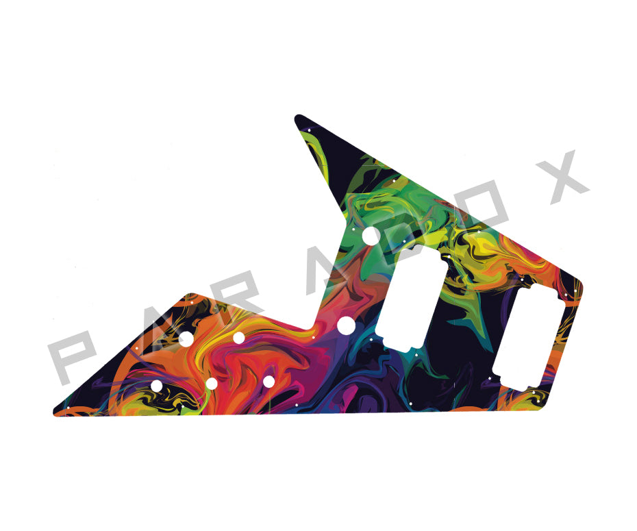 Custom Pickguard For 2110 - 2024 Made in China Epiphone Kirk Hammett '79 Flying V