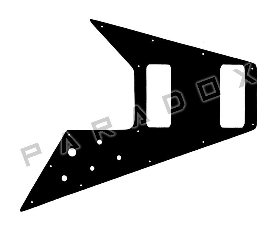 Custom Pickguard For 1998 Made in Korea Epiphone Flying V Bass