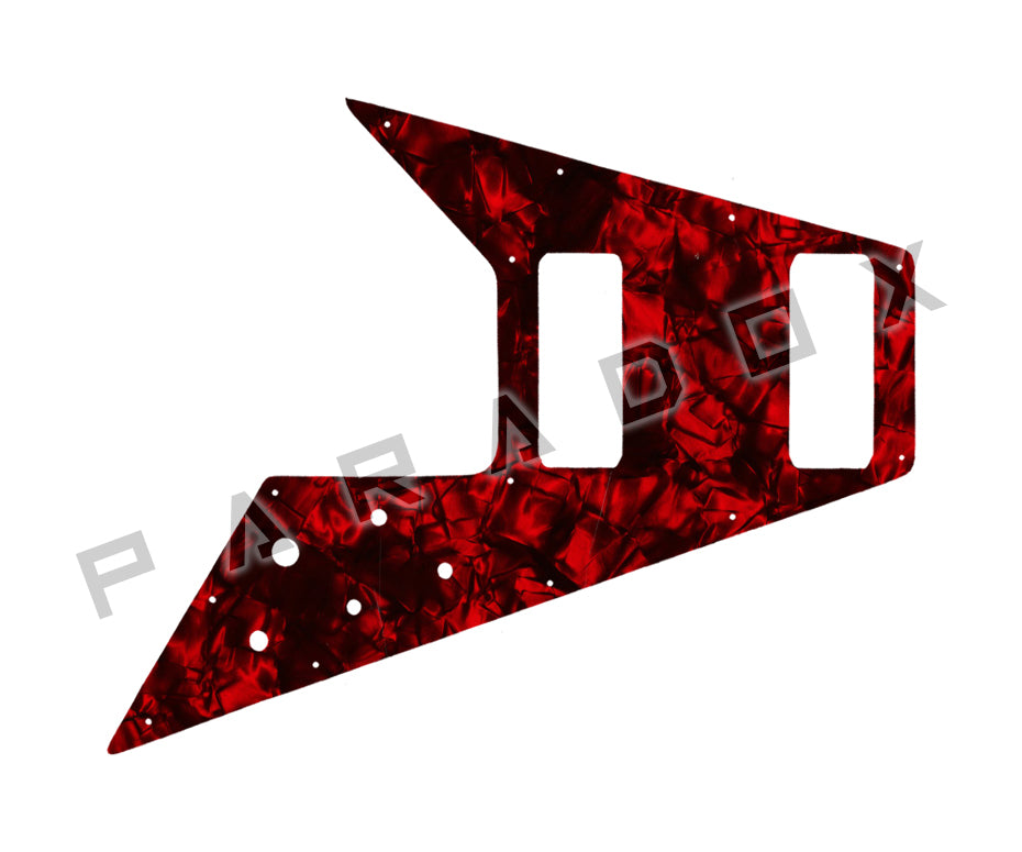 Custom Pickguard For 1998 Made in Korea Epiphone Flying V Bass