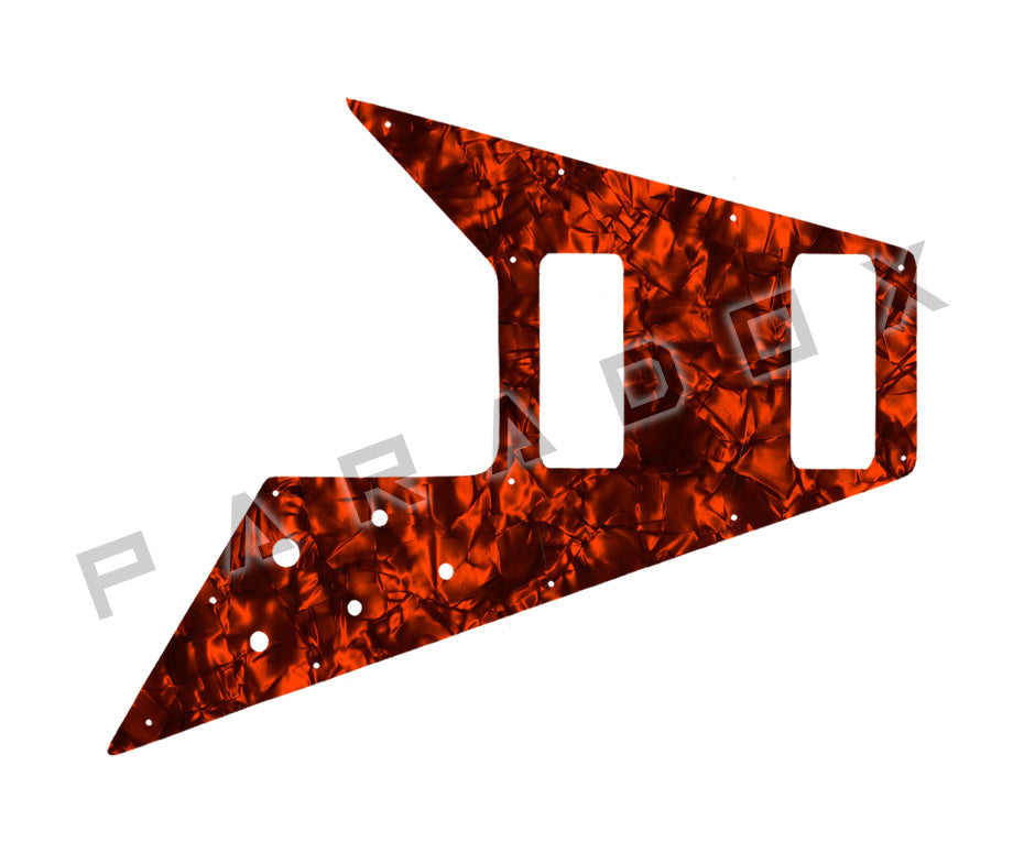 Custom Pickguard For 1998 Made in Korea Epiphone Flying V Bass