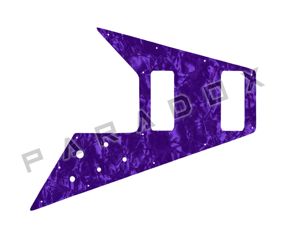 Custom Pickguard For 1998 Made in Korea Epiphone Flying V Bass