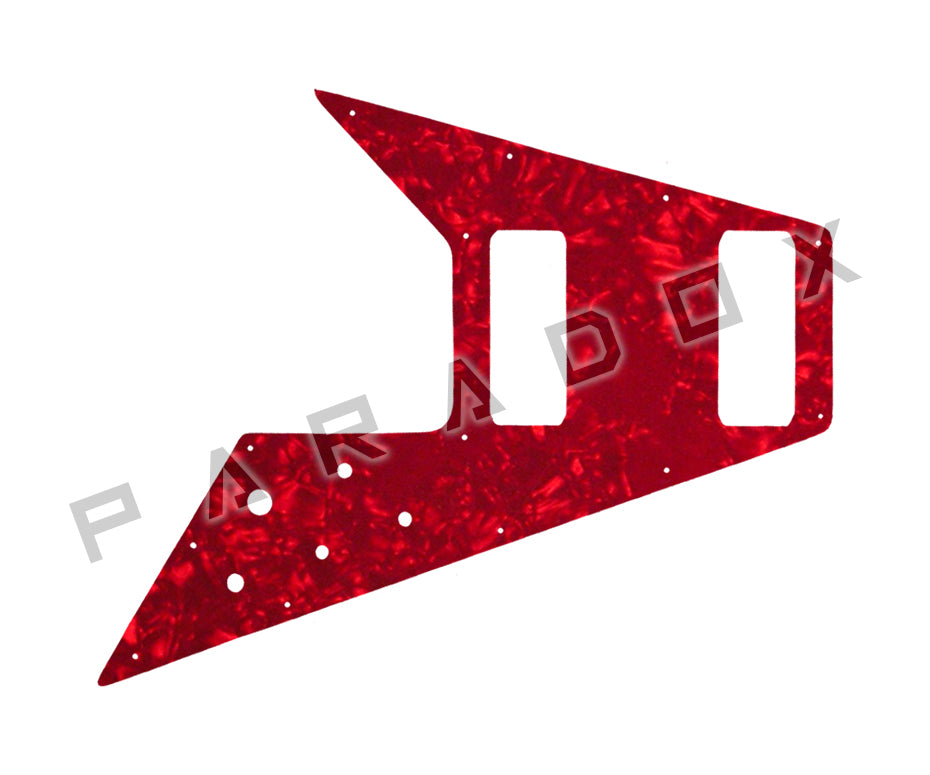 Custom Pickguard For 1998 Made in Korea Epiphone Flying V Bass