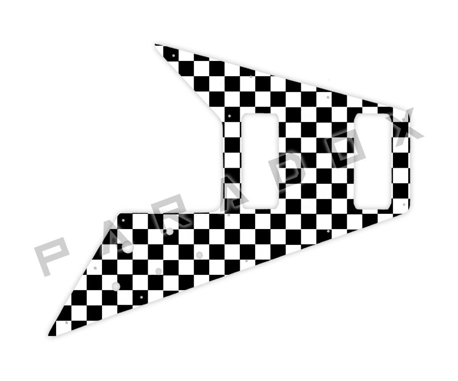 Custom Pickguard For 1998 Made in Korea Epiphone Flying V Bass