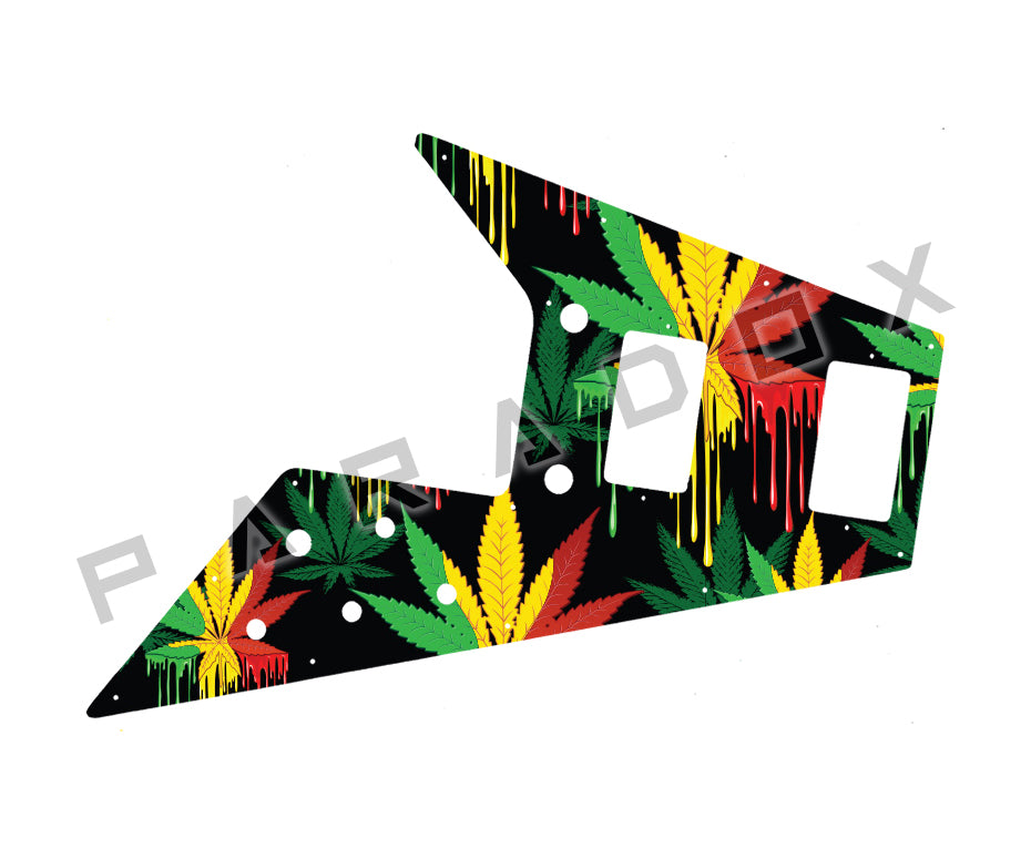 Custom Pickguard For 2002 - 2012 Made in America Gibson Flying V Faded