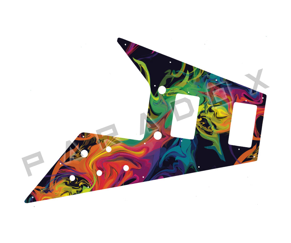 Custom Pickguard For 2002 - 2012 Made in America Gibson Flying V Faded
