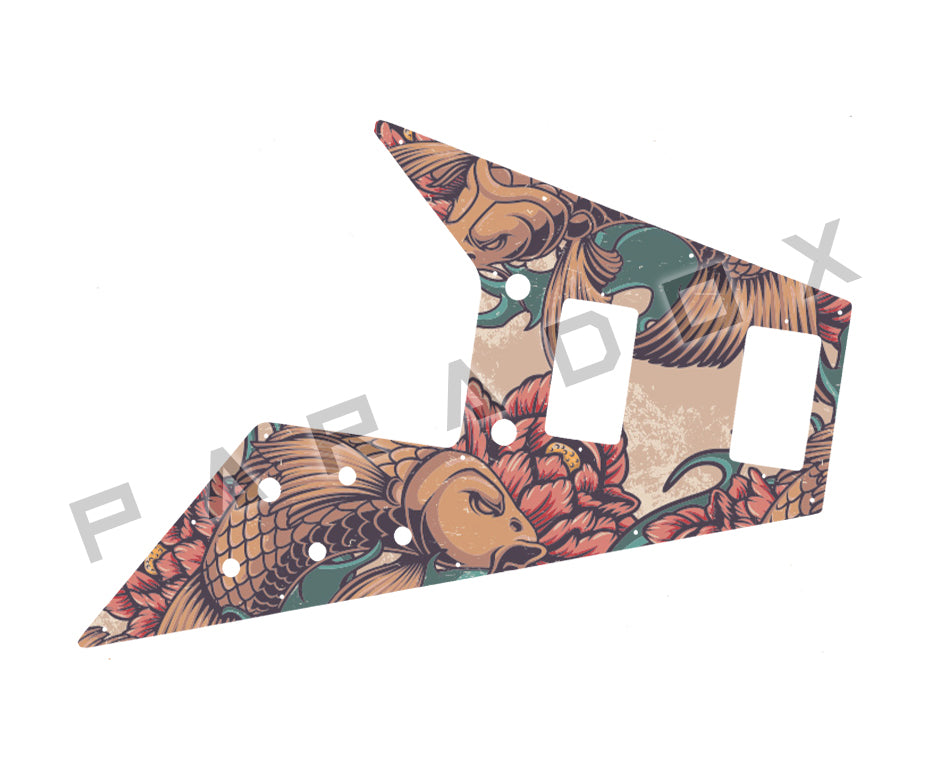 Custom Pickguard For 2002 - 2012 Made in America Gibson Flying V Faded