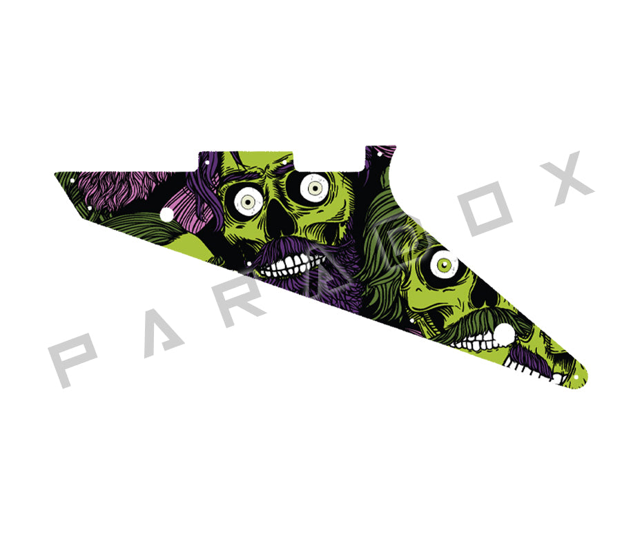 Custom Pickguard For 2006 - 2008 Made in America Gibson Reverse Flying V