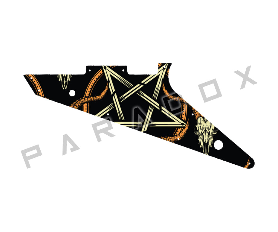 Custom Pickguard For 2006 - 2008 Made in America Gibson Reverse Flying V