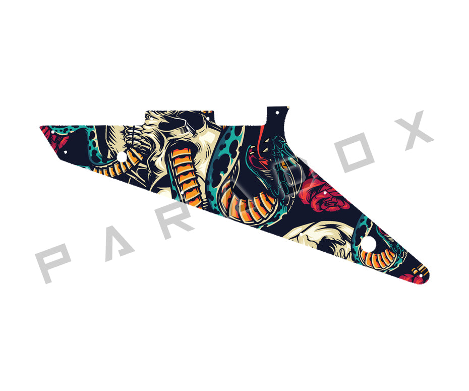 Custom Pickguard For 2006 - 2008 Made in America Gibson Reverse Flying V