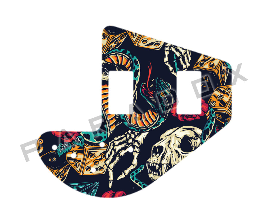 Custom Pickguard For 1975 - 1983 Made in America Gibson Ripper Bass