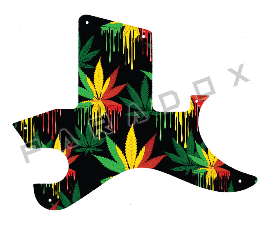 Custom Pickguard For 2012 Made in Sweden Johan Gustavsson Fullerblaster