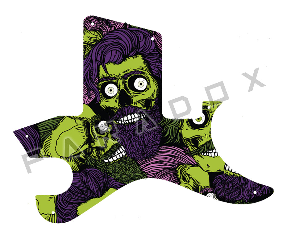 Custom Pickguard For 2012 Made in Sweden Johan Gustavsson Fullerblaster