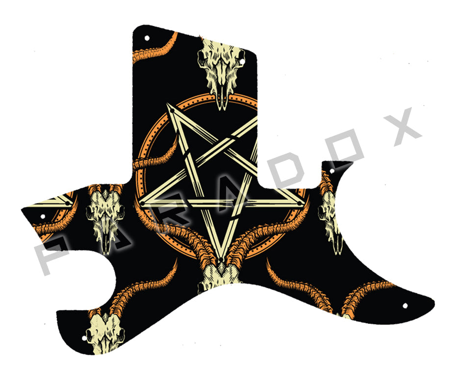 Custom Pickguard For 2012 Made in Sweden Johan Gustavsson Fullerblaster