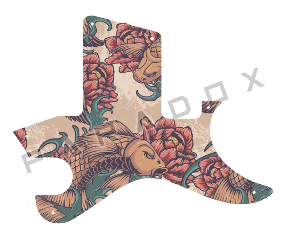 Custom Pickguard For 2012 Made in Sweden Johan Gustavsson Fullerblaster
