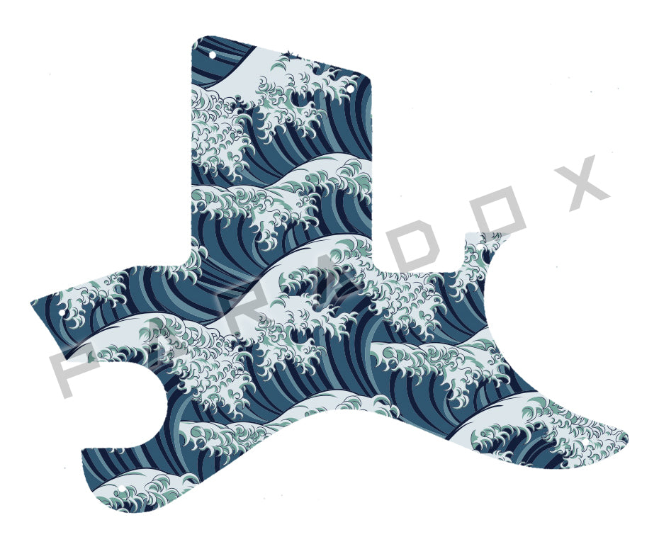 Custom Pickguard For 2012 Made in Sweden Johan Gustavsson Fullerblaster