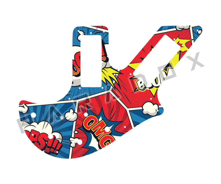 Custom Pickguard For 1981 - 1986 Made in America Gibson Victory Artist Bass