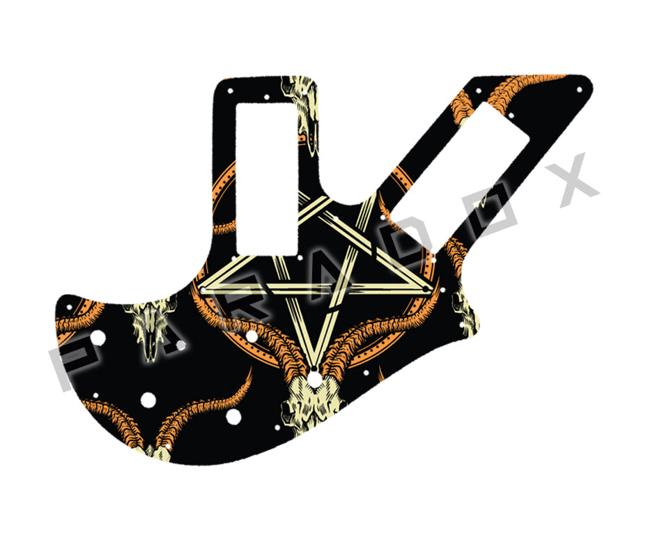 Custom Pickguard For 1981 - 1986 Made in America Gibson Victory Artist Bass