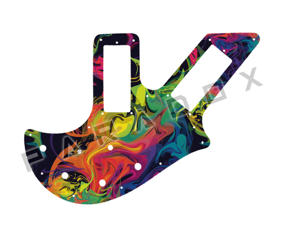 Custom Pickguard For 1981 - 1986 Made in America Gibson Victory Artist Bass
