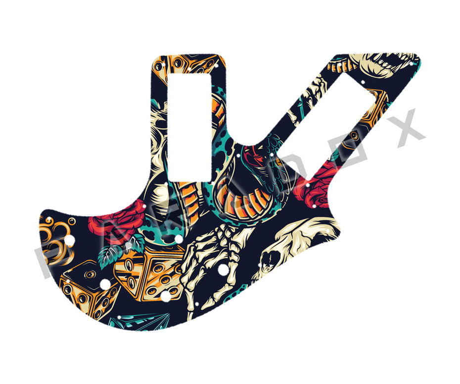 Custom Pickguard For 1981 - 1986 Made in America Gibson Victory Artist Bass