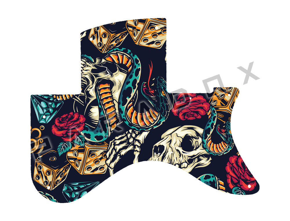 Custom Pickguard For 2019 - 2024 Made in America Harmony Rebel