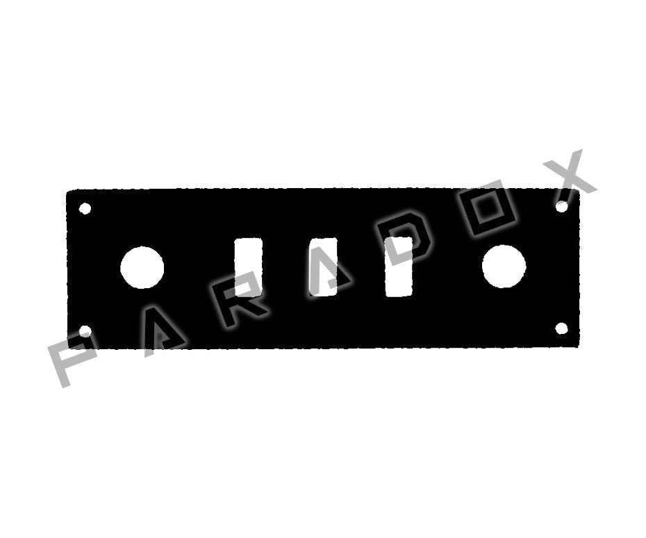 Custom Control Plate For 2021 - 2024 Made in China Hofner Ignition Series Club Bass
