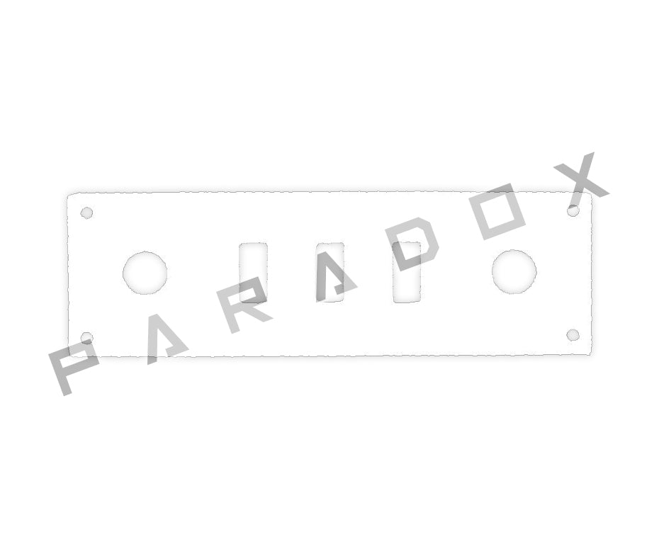 Custom Control Plate For 2021 - 2024 Made in China Hofner Ignition Series Club Bass
