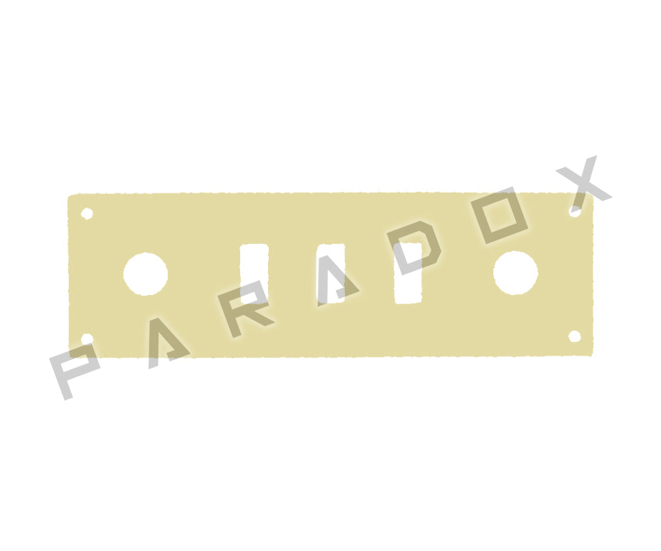 Custom Control Plate For 2021 - 2024 Made in China Hofner Ignition Series Club Bass