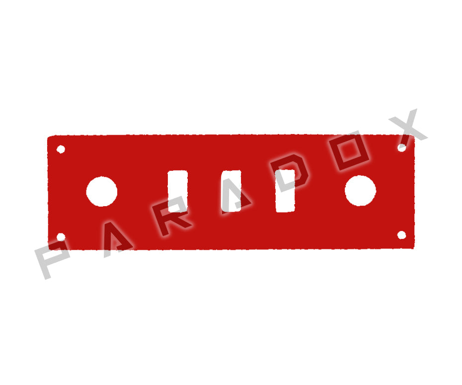 Custom Control Plate For 2021 - 2024 Made in China Hofner Ignition Series Club Bass