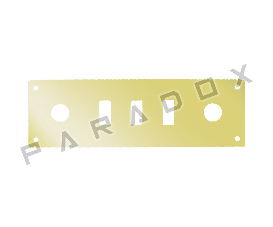 Custom Control Plate For 2021 - 2024 Made in China Hofner Ignition Series Club Bass