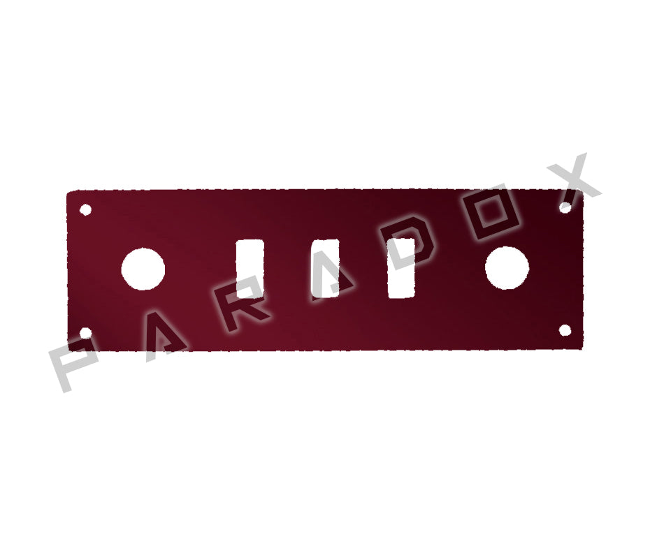 Custom Control Plate For 2021 - 2024 Made in China Hofner Ignition Series Club Bass