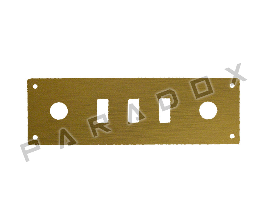 Custom Control Plate For 2021 - 2024 Made in China Hofner Ignition Series Club Bass