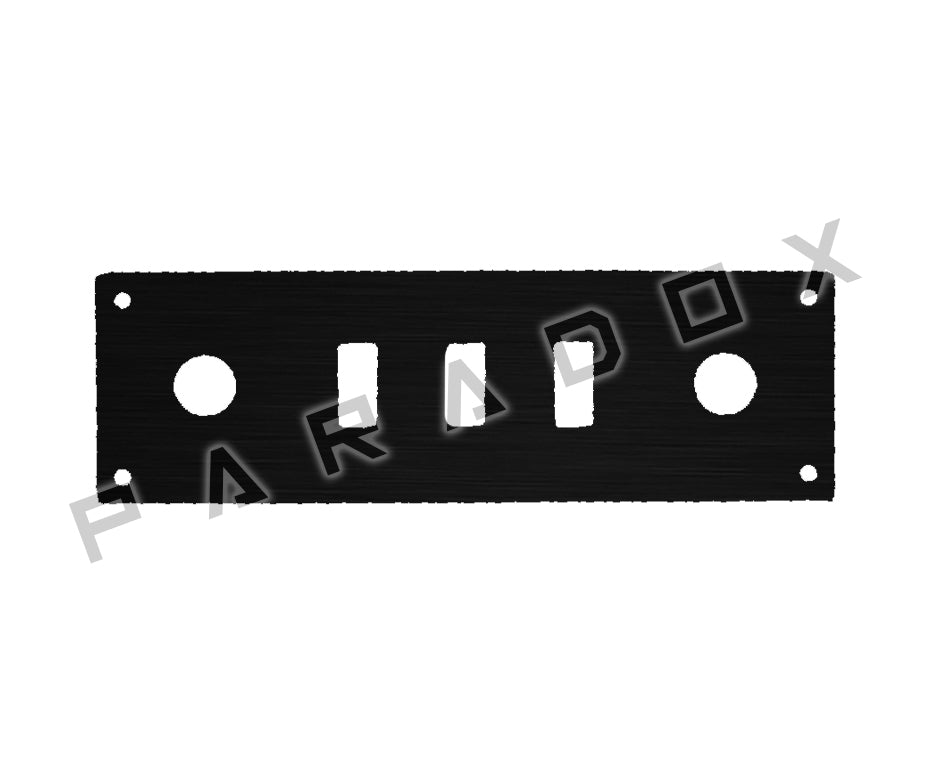 Custom Control Plate For 2021 - 2024 Made in China Hofner Ignition Series Club Bass