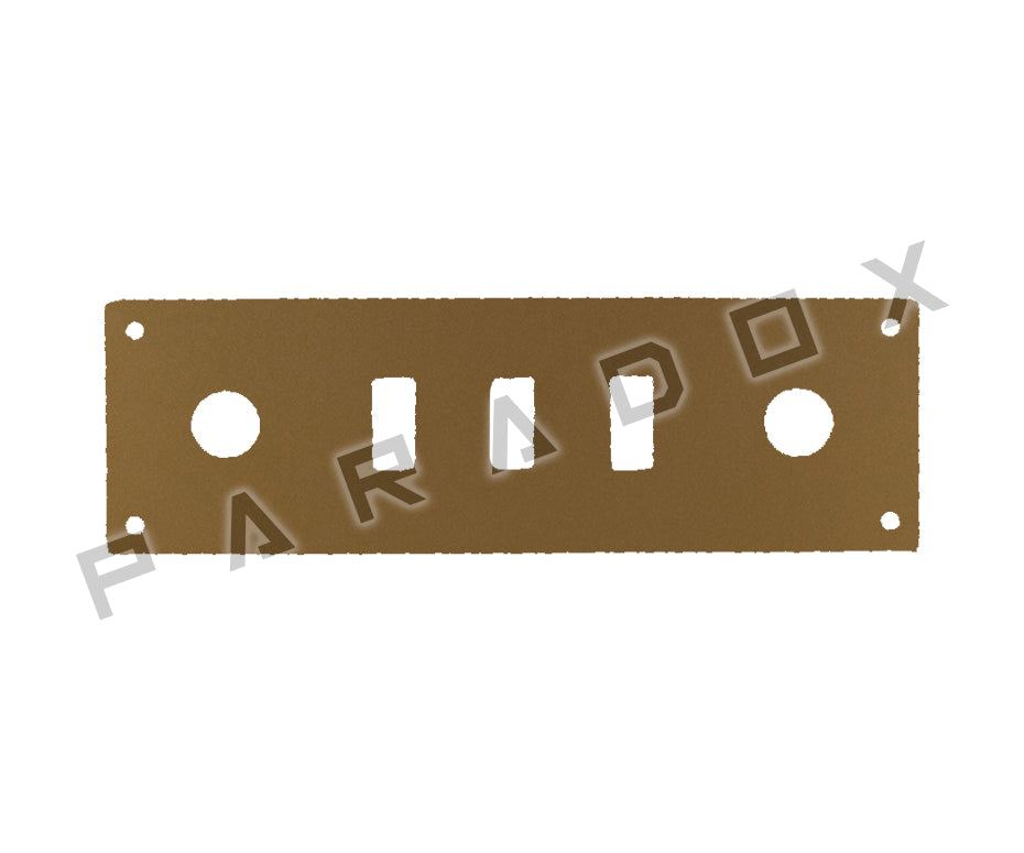 Custom Control Plate For 2021 - 2024 Made in China Hofner Ignition Series Club Bass