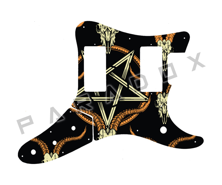 Custom Pickguard For 1971 - 1972 Made in Japan Ibanez 2020 Two Pieces