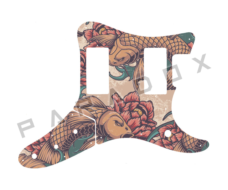 Custom Pickguard For 1971 - 1972 Made in Japan Ibanez 2020 Two Pieces