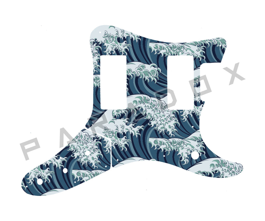 Custom Pickguard For 1971 - 1972 Made in Japan Ibanez 2020 Two Pieces