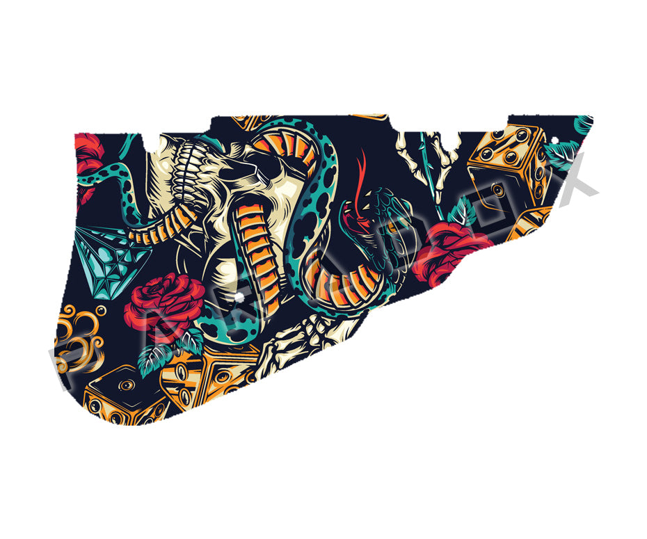 Custom Pickguard For 2020-2024 Ibanez AG75 BS 5b-04