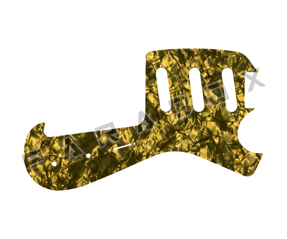 Custom Pickguard For 2011 - 2014 Made in China Ibanez FRM100-MST Paul Gilbert Signature Fireman