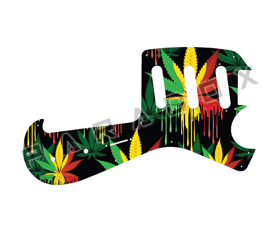 Custom Pickguard For 2011 - 2014 Made in China Ibanez FRM100-MST Paul Gilbert Signature Fireman