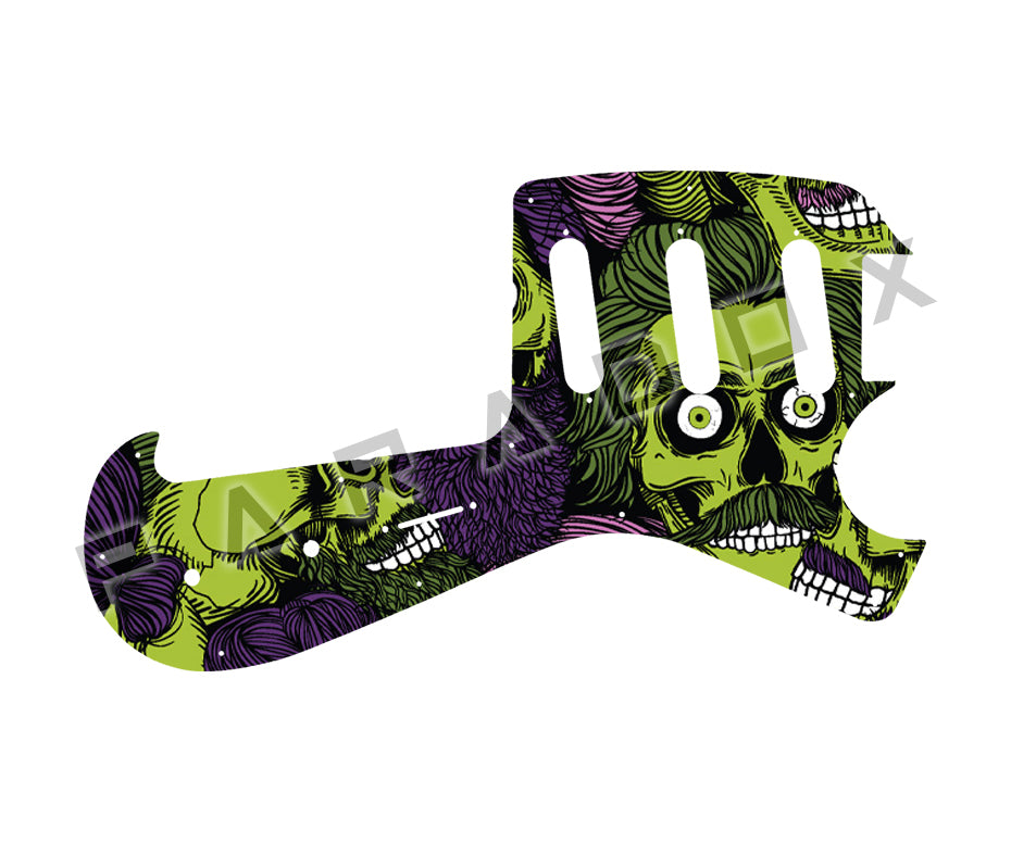 Custom Pickguard For 2011 - 2014 Made in China Ibanez FRM100-MST Paul Gilbert Signature Fireman