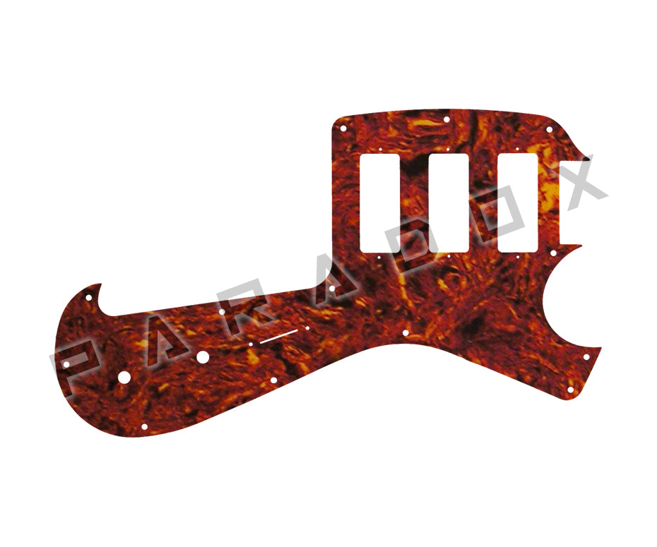Custom Pickguard For 2021 - 2025 Made in Japan Ibanez FRM300-PR Paul Gilbert Signature Fireman