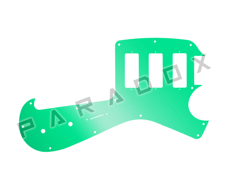 Custom Pickguard For 2021 - 2025 Made in Japan Ibanez FRM300-PR Paul Gilbert Signature Fireman