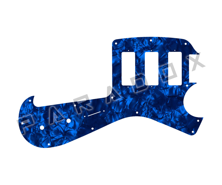Custom Pickguard For 2021 - 2025 Made in Japan Ibanez FRM300-PR Paul Gilbert Signature Fireman