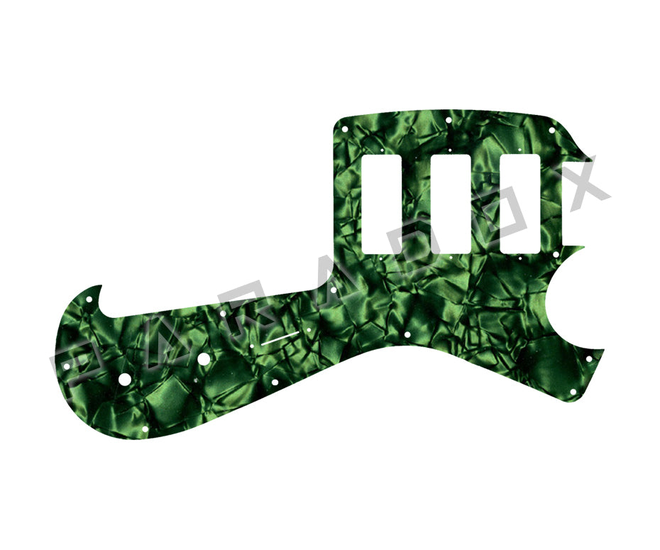 Custom Pickguard For 2021 - 2025 Made in Japan Ibanez FRM300-PR Paul Gilbert Signature Fireman
