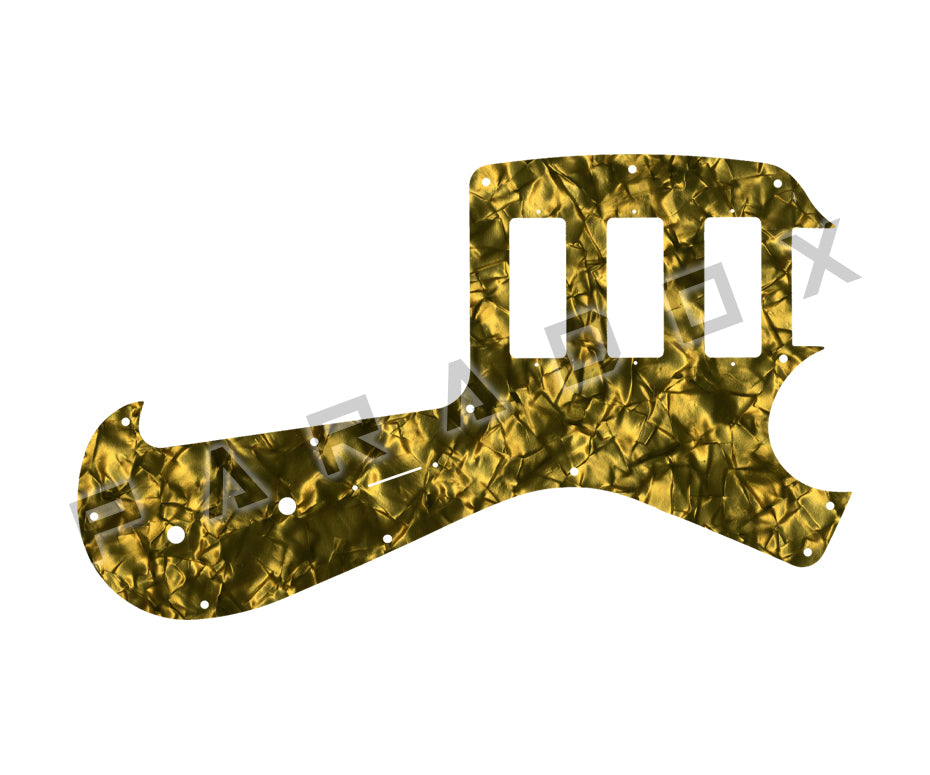 Custom Pickguard For 2021 - 2025 Made in Japan Ibanez FRM300-PR Paul Gilbert Signature Fireman