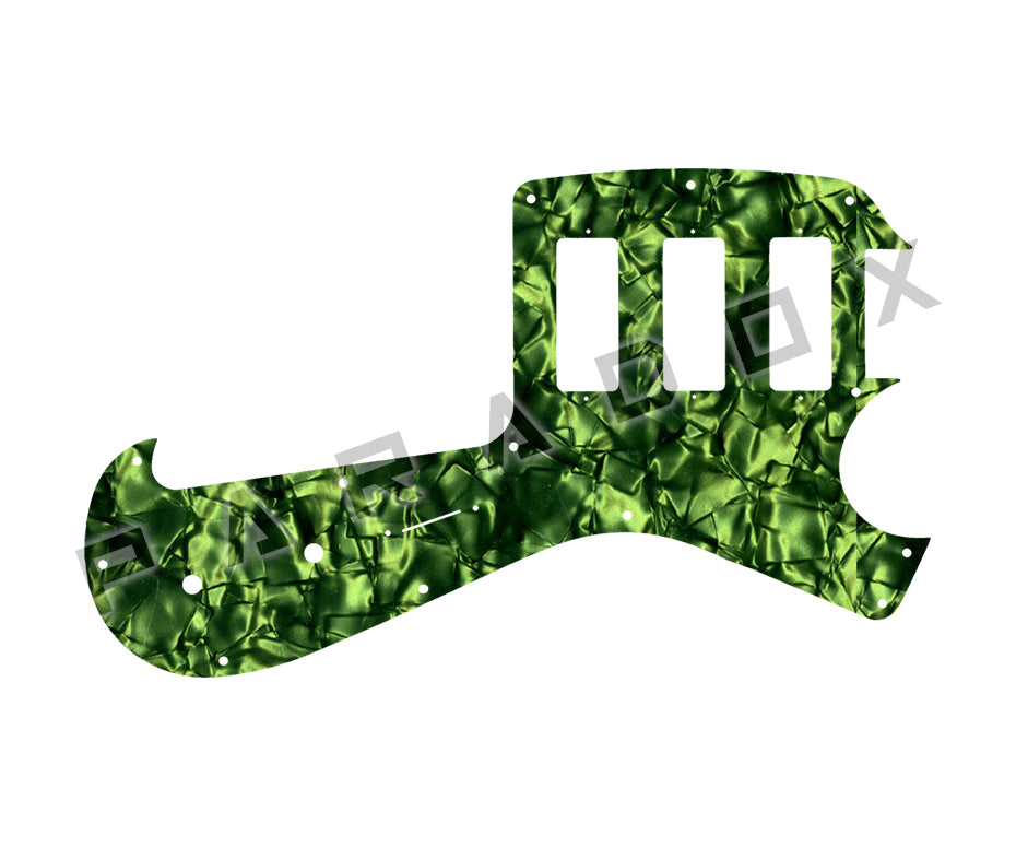 Custom Pickguard For 2021 - 2025 Made in Japan Ibanez FRM300-PR Paul Gilbert Signature Fireman