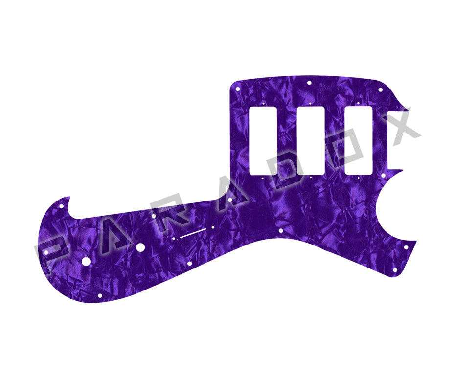 Custom Pickguard For 2021 - 2025 Made in Japan Ibanez FRM300-PR Paul Gilbert Signature Fireman
